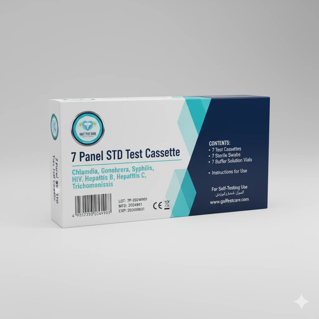 7 Panel STD Test Kit - Coming Soon in UAE
