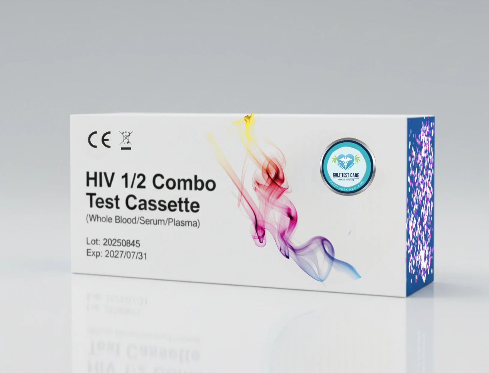 HIV 1/2 Combo Test Cassette ELISA - HIV Test Kit UAE