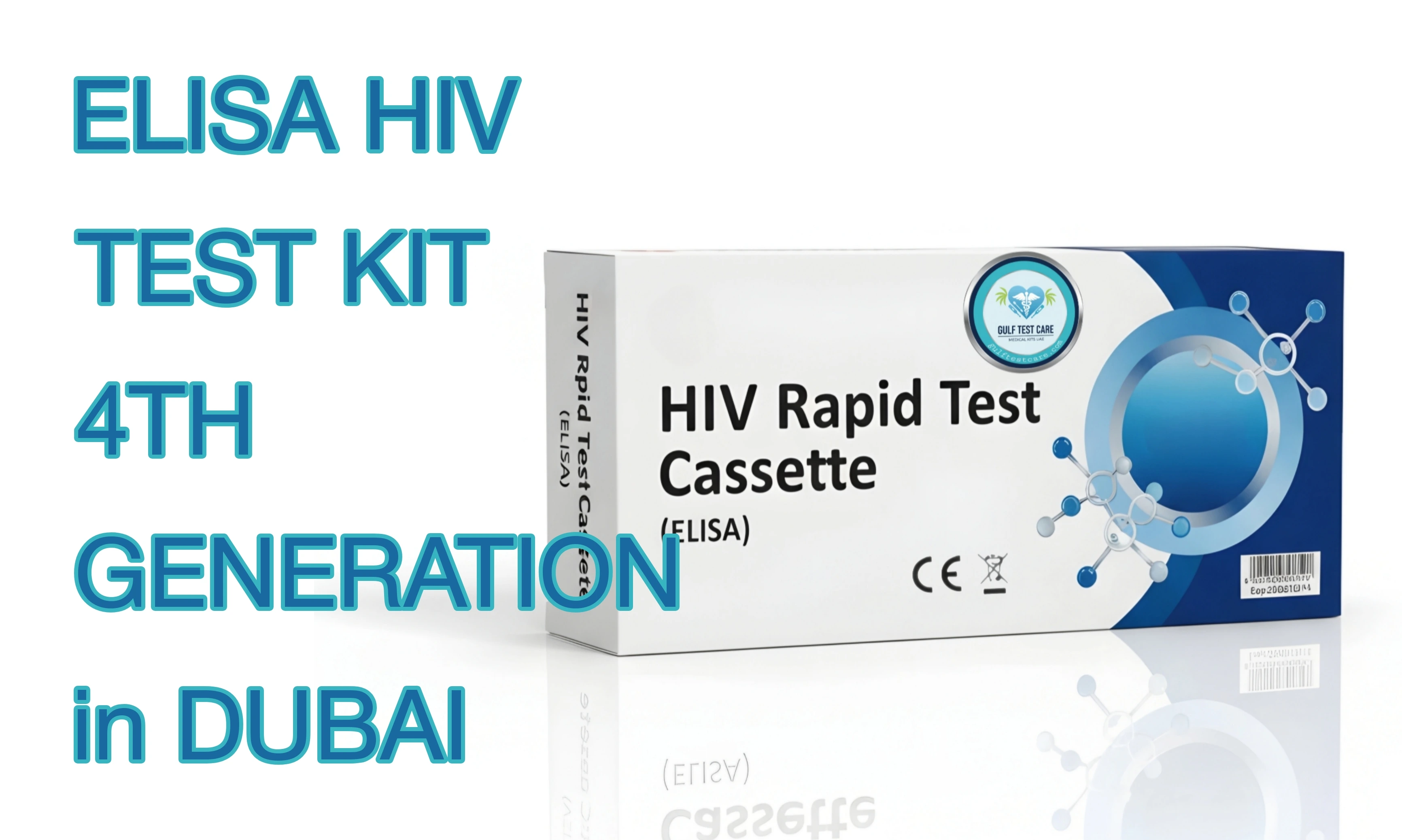 HIV Test Kit 4th Generation ELISA: Professional Home Testing in Dubai for 109 AED