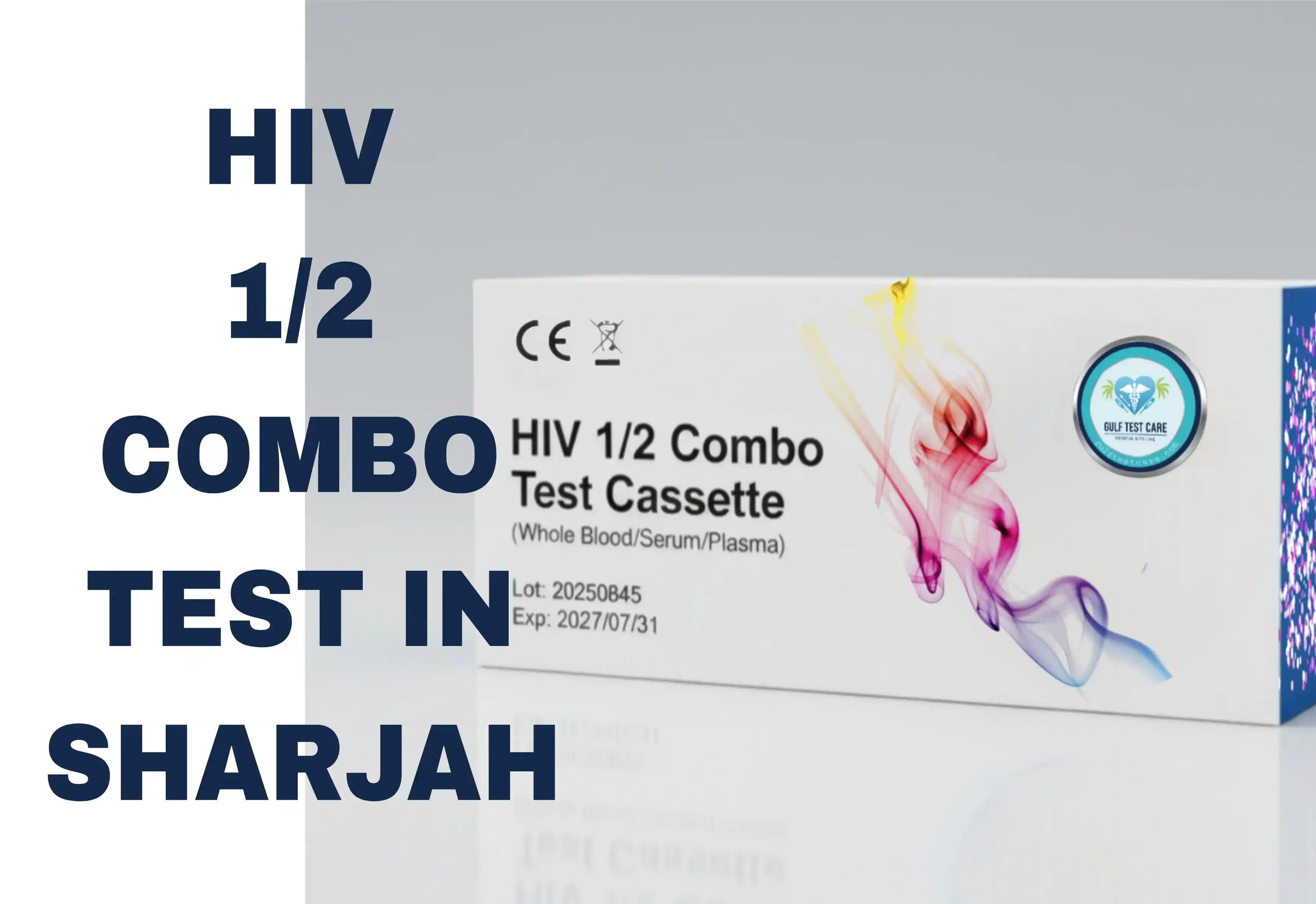 HIV 1 & 2 Test Kit in Sharjah | Detect Both Strains at Home (89 AED)